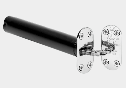 Perko jamb mounted concealed door closer from Samuel Heath