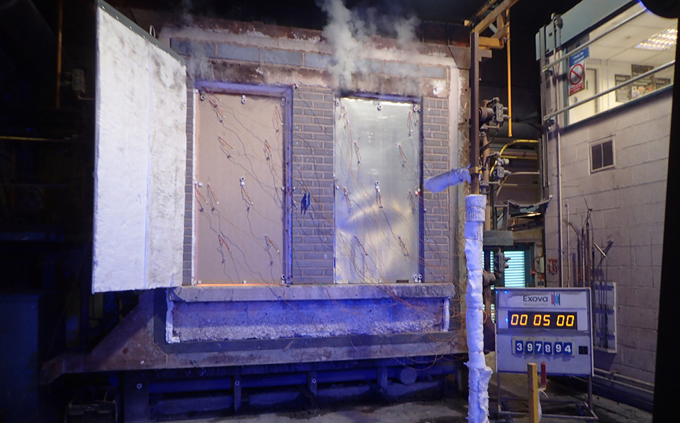 samuel heath; powermatic; concealed door closer; fire performance; FR240; steel fire door; FR30 timber fire door; full scale fire test;BS EN 1634-1