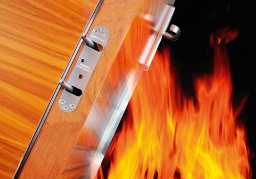 Powermatic; jamb-mounted; controlled; concealed; doorcloser; fire doors; fire door; social housing; high rise; flats; apartments; HMOs; CE marked door closer; Astra door closer; 1634-1; Certifire