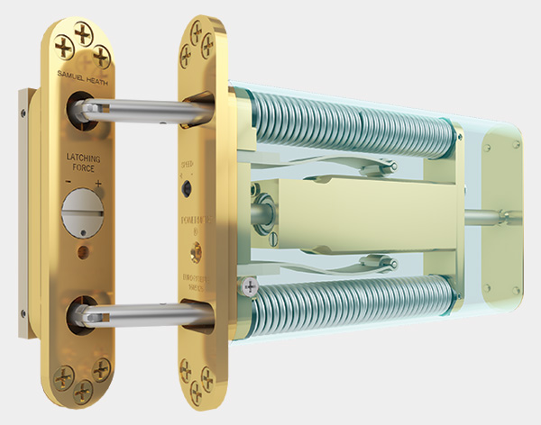 Carlisle Brass Concealed Door Closer Chain Spring Perko Fire Automatic Closure