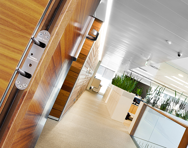 Powermatic controlled concealed door closers - the ideal door closer for offices and commercial buildings